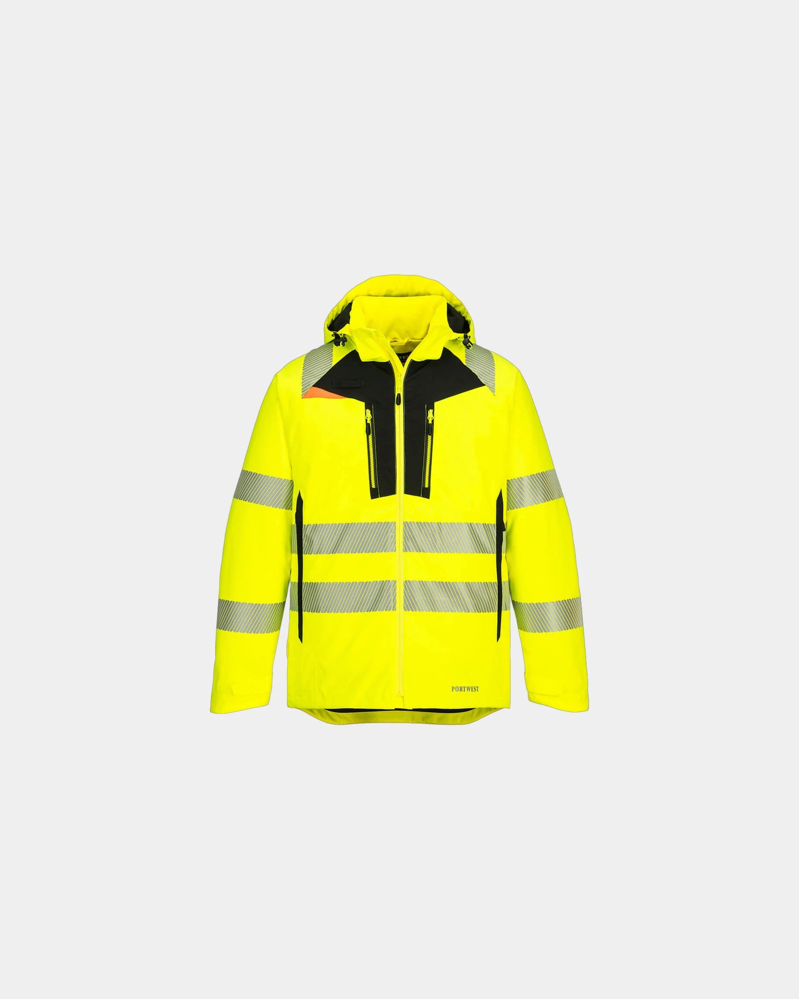 Parka haute visibilité HV DX4 à personnaliser - Jaune-Noir